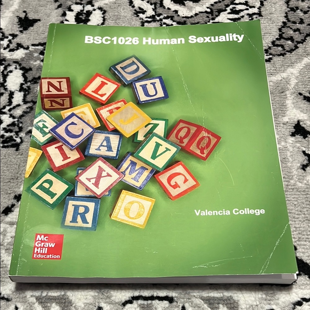 BSC1026 Human Sexuality Textbook 💚